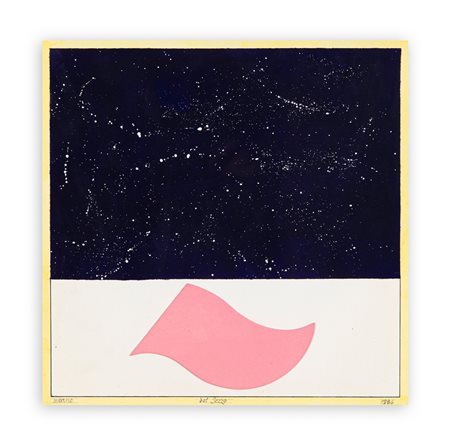 LUCIO DEL PEZZO (1933-2020) - Senza Titolo, 1986