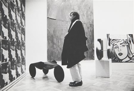 UGO MULAS (1928-1973) Visitatore nella galleria di Leo Castelli, New...