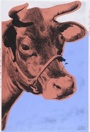 Andy Warhol (Pittsburg 1928-New York 1987) Cow, 1971 Serigrafia su carta da...