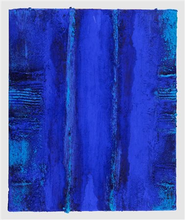 Marcello Lo Giudice (Taormina 1957) Eden Blu, 2018 Olio su tela cm. 60x50,...