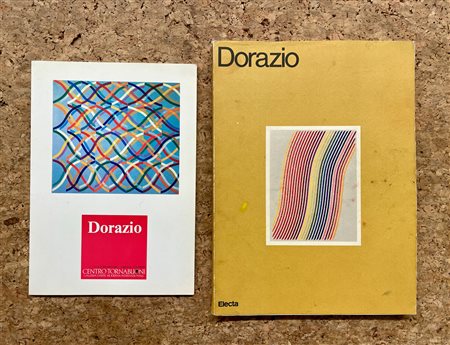 PIERO DORAZIO - Lotto unico di 2 cataloghi