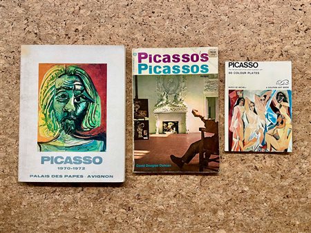 PABLO PICASSO - Lotto unico di 3 cataloghi