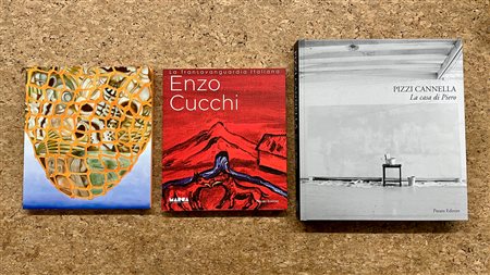 FRANCESCO CLEMENTE, ENZO CUCCHI E PIZZI CANNELLA - Lotto unico di 3 cataloghi