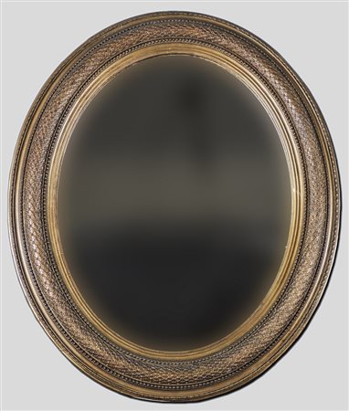 SPECCHIERA OVALE - OVAL MIRROR inizio del XX secolo - early 20th Century...