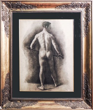 NUDO MASCHILE - MALE NUDE inizio del XX secolo - beginnings of 20th century...