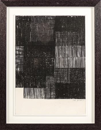 VENTURINO VENTURI (1918-2002) Composizione astratta 1986- Abstrat Composition...