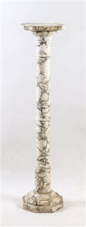 COLONNA IN ALABASTRO - ALABASTER COLUMN h cm 96,5