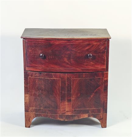 COMODINO A COMODA IN MOGANO - MAHOGANY COMMODE h cm 68x64x42