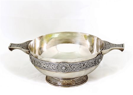 COPPA CENTROTAVOLA IN ARGENTO - SILVER CENTREPIECE Manoah Rhodes and Sons,...