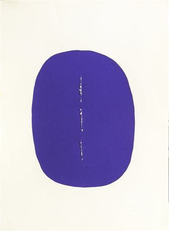 LUCIO FONTANA (1899-1968) Concetto Spaziale 1965 - Spatial Concept 1965...