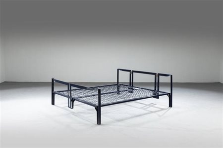 AFRA E TOBIA SCARPA<BR>Letto matrimoniale mod. Vanessa