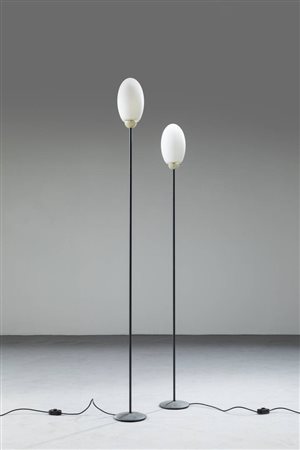 ACHILLE CASTIGLIONI<BR>Coppia di lampade da terra mod. Brera