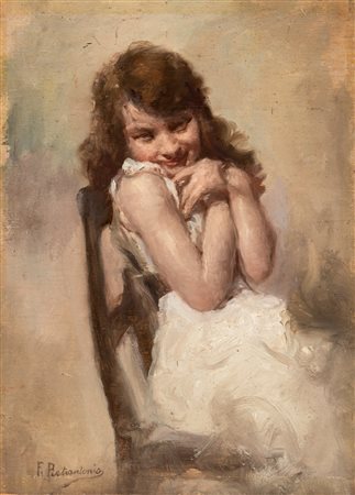 F. Pietrantonio (attivo tra il secolo XIX e il secolo XX)  - La ragazza, 1921