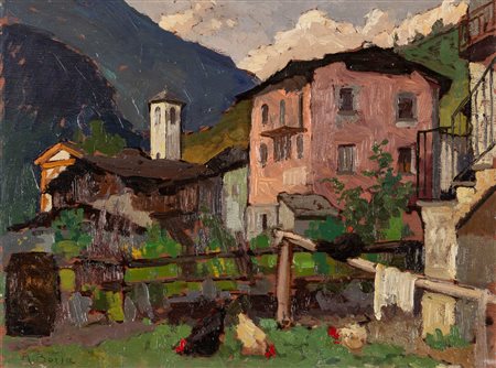 Roberto Borsa (Milano 1880-1965)  - Chiesa, 1926