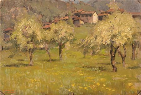 Giacomo Calderini (Parma 1883-Varallo Sesia 1949)  - La Crosa