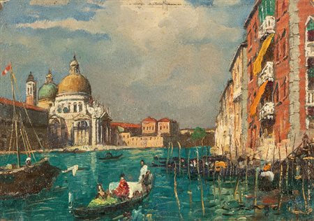 Erma Zago (Bovolone 1880-Milano 1942)  - Venezia, Canal Grande