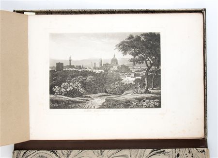 Album con 27 vedute di Firenze 1840 ca., presso Luigi Bardi