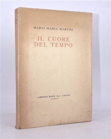 MARTINI, Mario Maria. IL CUORE DEL TEMPO. 1935. 