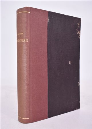 MILANESI, Guido. KADDISH. IL ROMANZO D'ISRAEL. 1930. 