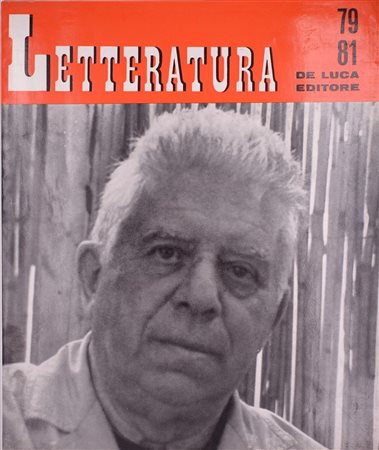 LA LETTERATURA 79–81: OMAGGIO A MONTALE. 1966. 