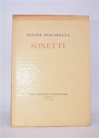 PASCARELLA, Cesare. SONETTI. 1945. 