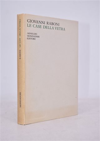 RABONI, Giovanni. LE CASE DELLA VETRA. 1966. 