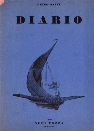 SANTI, Piero. DIARIO (1943-1946). 1950. 