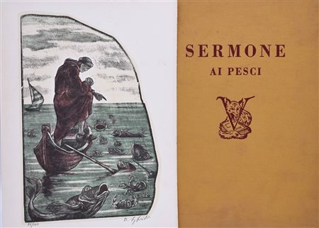 S. ANTONIO. SERMONE AI PESCI. 1972. 