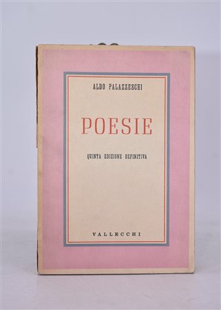 PALAZZESCHI, Aldo. POESIE (1904-1909). 1925. 