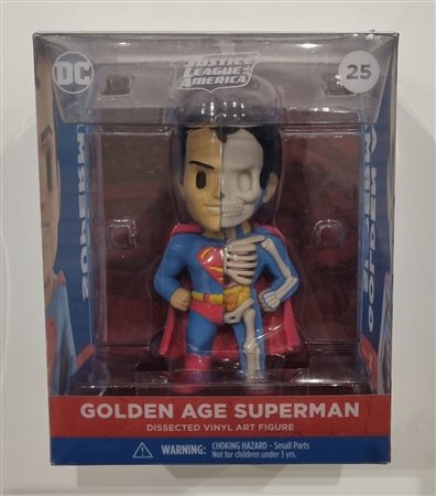 XXRAY . (.) 2021 Golden Age Superman 2019 Scultura Vinile/vinyl sculpture...