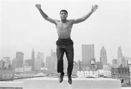 HOEPKER THOMAS Monaco di Baviera (Germania) 1936 Muhammad Ali Jumping From a...