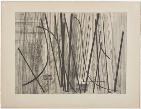 HARTUNG HANS (1904 - 1989) - GRAVURE 12,1953.