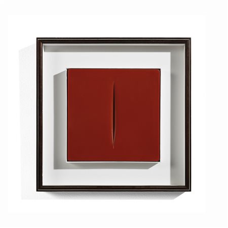 FONTANA LUCIO (1899 - 1968) - CONCETTO SPAZIALE, 1968.