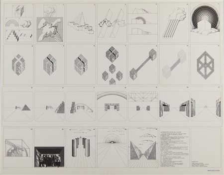 SUPERSTUDIO - UN VIAGGIO NELLE RAGIONI DELLE RAGIONI, 1968-1969.