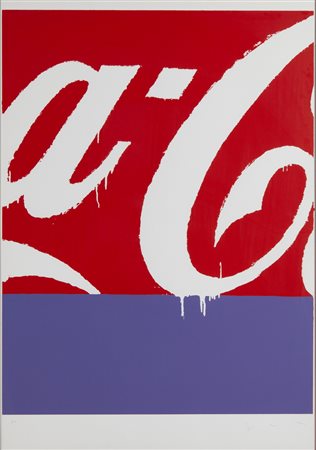 SCHIFANO MARIO (1934 - 1998) - SENZA TITOLO (COCA COLA).