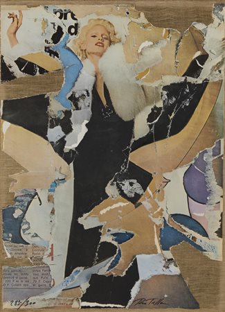 ROTELLA MIMMO (1918 - 2006) - DONNA JORDAN, 1974.