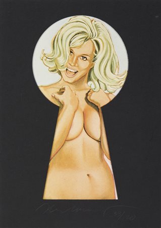 RAMOS MEL (n. 1935) - PEEK-A-BOO BLONDE, 1980.