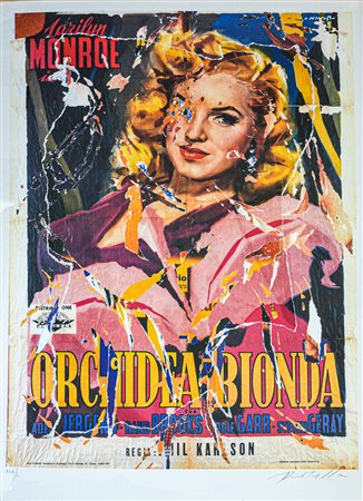 MIMMO ROTELLA, Orchidea bionda