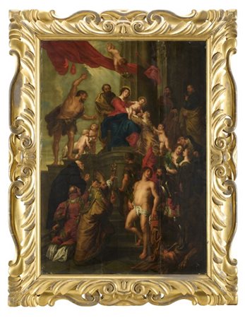 Artista fiammingo dell'inizio del secolo XVIII, da Peter Paul Rubens

"Madonna