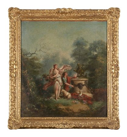 Scuola francese del secolo XVIII

"Allegoria dell'Amore"
olio su tela (cm 72,5x