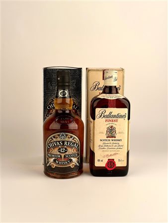  
Ballantine's, Finest Blended Scotch Whisky  Chivas Regal, 12 Year Old Blended Scotch Whisky 
 