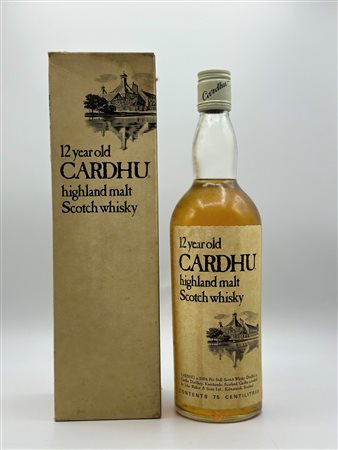  
Cardhu Highland malt Scotch Whisky 12 Year Old 
Scozia 0,7