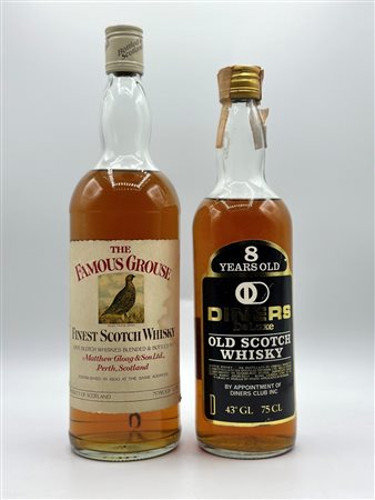  
The Famous Grouse Finest Scotch Whisky - Diners deluxe Old Scotch Whisky 8 years 
Scozia 