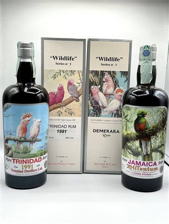  
Silver Seal Wildlife, Pure Trinidad Rum - Pure Jamaica Rum Millenium 
 0,7