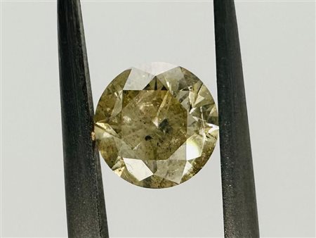 DIAMANTE 1,12 CT FANCY CHIARO MARRONCINO GIALLO - I2 - C30408-20