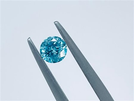 DIAMANTE 0,35 CT FANCY BLU INTENSO - I1 - C20403-1