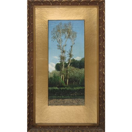 Paesaggio con alberi, Painter of the primi 20th century
