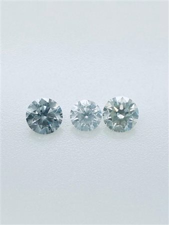 3 DIAMANTI 0,77 CT G-K - SI1-2 - C31004-12