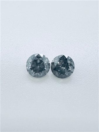 2 DIAMANTI 1,1 CARATI F - GRIGIO - I2 - C31113-26-9