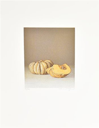 Dario Manini ZUCCA incisione, cm 23,5x17, su foglio 50x35; es. 34/100 firma e...